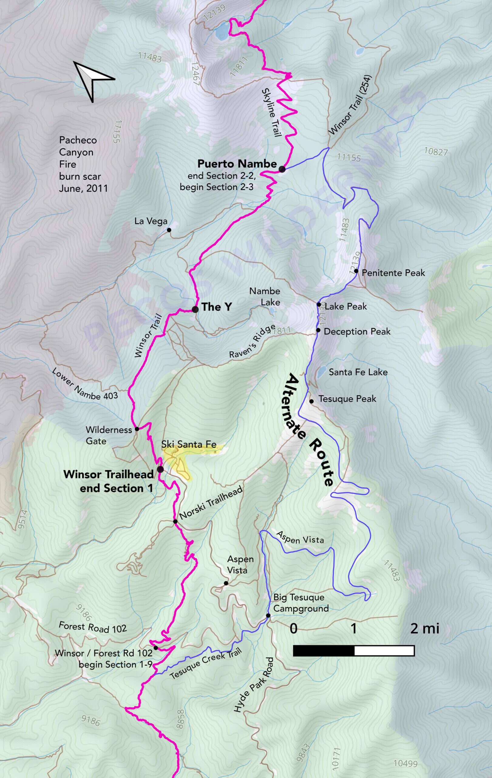 The Santa Fe to Taos Thru-Hike Guidebook - Image 3